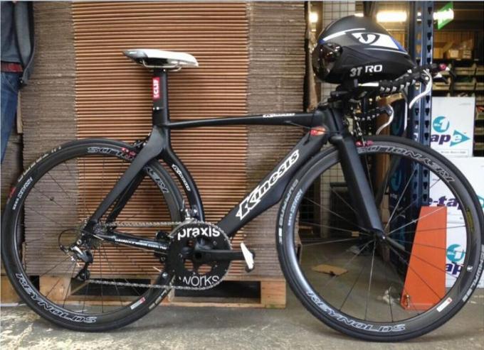 KINESIS KT715 TIME 트라이얼 알루미늄 합금 트라이애슬론 에어로 로드 레이싱 프레임 SPF 아이언맨 레이싱 자전거 1.8kg 5