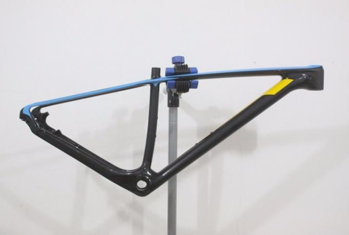 29er 탄소 산악 자전거 프레임 T800 탄소 섬유 12mm 횡축 BB30 톱니형 헤드튜브 2