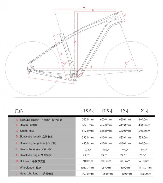 29ER 가벼운 풀 탄소 MTB 프레임 V29 산악 자전거 15.5 "/17.5/19/21" BB92 톱니 모양, 좌석 기둥 31.6mm 무게 1270g 5