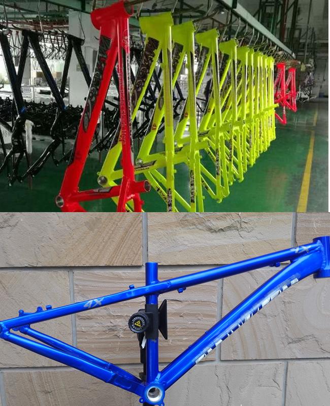 26er 알루미늄 더트 점프 자전거 프레임 프리스타일 슬로프 마운틴 자전거 하드테일 14 " 0