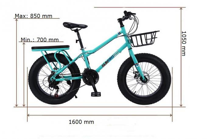 저렴한 스노우 해변 자전거 20 인치 뚱뚱한 타이어 스노우 자전거 0